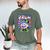Bruh Baseball Drip Boys Youth Ice Cream Dripping Baseball Men's Comfort Colors T-Shirt Moss