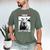 Capybara Love Valentines Day Cute Animal Hearts Raglan Baseball Tee Men's Comfort Colors T-Shirt Moss
