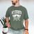 Christian Baseball My Strength Comes From The Lord Baseball Men's Comfort Colors T-Shirt Moss