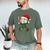 Christmas Baseball Drip For Boys Ice Cream Drip Baseball Men's Comfort Colors T-Shirt Moss