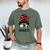 Classy Nana Life Soccer Messy Bun Baseball Mother's Day Men's Comfort Colors T-Shirt Moss