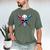 Cool Baseball Ice Cream Dripping Baseball Dad Baseball Lover Men's Comfort Colors T-Shirt Moss Cool Baseball Ice Cream Dripping Baseball Dad Baseball Lover Men's Comfort Colors T-Shirt Moss