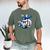 Cool Rabbit Baseball Easter Men Boy Toddler Kid Men's Comfort Colors T-Shirt Moss