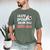 Crazy Proud Soccer Baseball Player Mom Ball Mother Men's Comfort Colors T-Shirt Moss Crazy Proud Soccer Baseball Player Mom Ball Mother Men's Comfort Colors T-Shirt Moss