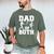 Dad Of Both Gymnastics Baseball Dad Men's Comfort Colors T-Shirt Moss Dad Of Both Gymnastics Baseball Dad Men's Comfort Colors T-Shirt Moss
