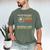 I Never Dreamed I'd Grow Up To Be A Sexy Baseball Dad Father Men's Comfort Colors T-Shirt Moss