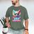 Drip Happens Baseball Ice Cream Bat And Ball With Sunglasses Men's Comfort Colors T-Shirt Moss