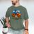 Father Son Baseball Father's Day Men's Comfort Colors T-Shirt Moss