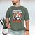 Fathers Day Baseball Dad Parent Men's Comfort Colors T-Shirt Moss