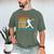 Father's Day A Super Sexy Baseball Dad But Here I Am Men's Comfort Colors T-Shirt Moss