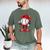 Game Day Baseball Drip Valentine Hearts Sport Lover Men's Comfort Colors T-Shirt Moss Game Day Baseball Drip Valentine Hearts Sport Lover Men's Comfort Colors T-Shirt Moss