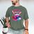 Game Kindergarten Baseball Ice Cream Drip On Back To School Men's Comfort Colors T-Shirt Moss Game Kindergarten Baseball Ice Cream Drip On Back To School Men's Comfort Colors T-Shirt Moss