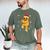 Gingerbread Man Baseball Christmas Men's Comfort Colors T-Shirt Moss Gingerbread Man Baseball Christmas Men's Comfort Colors T-Shirt Moss