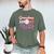 Grandparent Grandma Of The 1 Rookie Baseball Men's Comfort Colors T-Shirt Moss