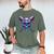 Halloween Baseball Skull Drip Baseball Lifestyle Boy Men Men's Comfort Colors T-Shirt Moss