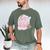 Hey Batter Batter Swing Baseball Game Day Coquette Bow Girly Men's Comfort Colors T-Shirt Moss Hey Batter Batter Swing Baseball Game Day Coquette Bow Girly Men's Comfort Colors T-Shirt Moss