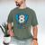 Ice Cream Baseball Glove 8th Birthday Edition Men's Comfort Colors T-Shirt Moss