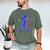 Ice Cream Drip Melting Baseball Bat Player Baseball Dad Men's Comfort Colors T-Shirt Moss Ice Cream Drip Melting Baseball Bat Player Baseball Dad Men's Comfort Colors T-Shirt Moss