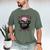 I'm Head Heffa Just Ask Me Bossy Highland Cow Baseball Cap Men's Comfort Colors T-Shirt Moss