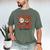 I Just Hit 100 Days Of School Baseball 100th Day Teacher Kid Men's Comfort Colors T-Shirt Moss