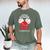 Little Slugger Boy Coming Soon Baby Announcement Baseball Men's Comfort Colors T-Shirt Moss