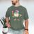 Melted Ice-Cream Baseball Mascot Pastel Pop Men's Comfort Colors T-Shirt Moss