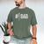 Number One Baseball Dad For Father's Day Daddy Coach Men's Comfort Colors T-Shirt Moss Number One Baseball Dad For Father's Day Daddy Coach Men's Comfort Colors T-Shirt Moss