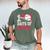 Retro 100 Days Of School Baseball Teacher Student 100 Days Men's Comfort Colors T-Shirt Moss Retro 100 Days Of School Baseball Teacher Student 100 Days Men's Comfort Colors T-Shirt Moss