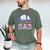 Retro Baseball Dad Game Day Sport Dad Father's Day Men's Comfort Colors T-Shirt Moss Retro Baseball Dad Game Day Sport Dad Father's Day Men's Comfort Colors T-Shirt Moss