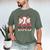 Retro Baseball Dad Leopard Proud Ball Dad Men's Comfort Colors T-Shirt Moss Retro Baseball Dad Leopard Proud Ball Dad Men's Comfort Colors T-Shirt Moss