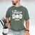 Senior Baseball Dad Class Of 2025 Senior Dad Graduation 2025 Men's Comfort Colors T-Shirt Moss