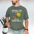 Softball Dad Like a Baseball Dad With Bigger Balls Men's Comfort Colors T-Shirt Moss Softball Dad Like a Baseball Dad With Bigger Balls Men's Comfort Colors T-Shirt Moss