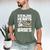 Stealing Hearts Like I Steal Bases Baseball Valentines Men's Comfort Colors T-Shirt Moss