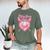 Strike Out Breast Cancer Baseball Drip For Boys Youth Men's Comfort Colors T-Shirt Moss Strike Out Breast Cancer Baseball Drip For Boys Youth Men's Comfort Colors T-Shirt Moss