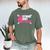 Strike Out Cancer Breast Cancer Awareness Baseball Warrior Men's Comfort Colors T-Shirt Moss Strike Out Cancer Breast Cancer Awareness Baseball Warrior Men's Comfort Colors T-Shirt Moss