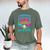 I Survived 100 Days Of School Baseball Drip Men's Comfort Colors T-Shirt Moss I Survived 100 Days Of School Baseball Drip Men's Comfort Colors T-Shirt Moss