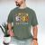 I Survived 6733 Days Of 1st Grade Baseball Football 100 Day Men's Comfort Colors T-Shirt Moss I Survived 6733 Days Of 1st Grade Baseball Football 100 Day Men's Comfort Colors T-Shirt Moss