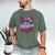 Team Boricua Puerto Rico Baseball Coqui Frog Pava Hat Fan Men's Comfort Colors T-Shirt Moss Team Boricua Puerto Rico Baseball Coqui Frog Pava Hat Fan Men's Comfort Colors T-Shirt Moss