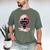 Valentine Baseball Catcher Mask Ice Cream Drip Tee For Boys Men's Comfort Colors T-Shirt Moss Valentine Baseball Catcher Mask Ice Cream Drip Tee For Boys Men's Comfort Colors T-Shirt Moss