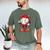 Valentine Baseball Drip Ice Cream Youth Boys Couples Men's Comfort Colors T-Shirt Moss Valentine Baseball Drip Ice Cream Youth Boys Couples Men's Comfort Colors T-Shirt Moss