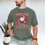 Valentine My Heart Belongs Baseball Lover Boy Men Men's Comfort Colors T-Shirt Moss Valentine My Heart Belongs Baseball Lover Boy Men Men's Comfort Colors T-Shirt Moss
