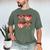 Valentines Day Drip Heart Baseball XOXO Boys Kids Men Sport Men's Comfort Colors T-Shirt Moss Valentines Day Drip Heart Baseball XOXO Boys Kids Men Sport Men's Comfort Colors T-Shirt Moss