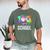 Women's 100 Days Of School Dripping Baseball Boys Kids Teacher Men's Comfort Colors T-Shirt Moss Women's 100 Days Of School Dripping Baseball Boys Kids Teacher Men's Comfort Colors T-Shirt Moss