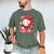 Women's Baseball Drip Ice Cream Boys Kids Youth Valentines Men's Comfort Colors T-Shirt Moss