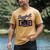 Baseball Dad Proud Fathers Sports Gear Premium Men's Comfort Colors T-Shirt Mustard