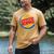 Baseball Dinger King Logo For Home Run Players And Fan Men's Comfort Colors T-Shirt Mustard Baseball Dinger King Logo For Home Run Players And Fan Men's Comfort Colors T-Shirt Mustard