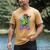 Baseball Ice Cream Drip Boys And Girls Batter Game Day Men's Comfort Colors T-Shirt Mustard
