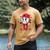 Baseball Ice Cream Valentine Dripping Game Day Men Boys Kids Men's Comfort Colors T-Shirt Mustard