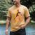 Baseball Player Men's Comfort Colors T-Shirt Mustard