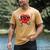 Baseball Valentines Day Heart Boys Sports Love Men's Comfort Colors T-Shirt Mustard